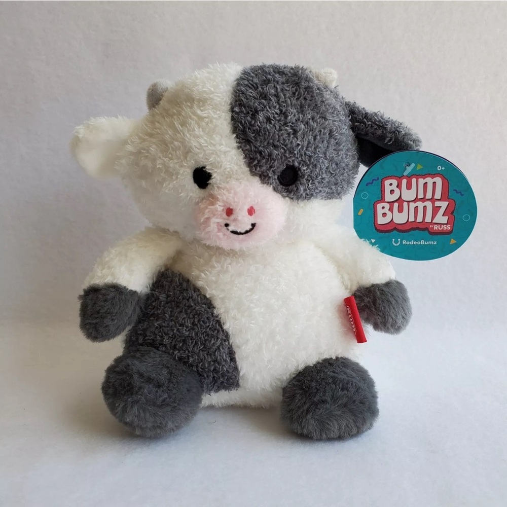 Bum Bumz Conrad The‎ Cow 7.5" Brand New With Tags